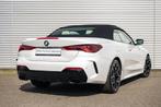 BMW 4 Serie Cabrio M440i xDrive High Executive Automaat / M, Auto's, BMW, Automaat, 4-Serie, 4 stoelen, Wit