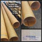 Duiker- of afvoerbuis Ø 35cm - 9 en 10m¹ lang, Ophalen of Verzenden, Pvc, 80 mm of meer