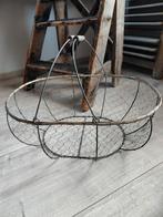 Mooie grote plukmand / draadmand, Ophalen of Verzenden, Zo goed als nieuw, Rechthoekig