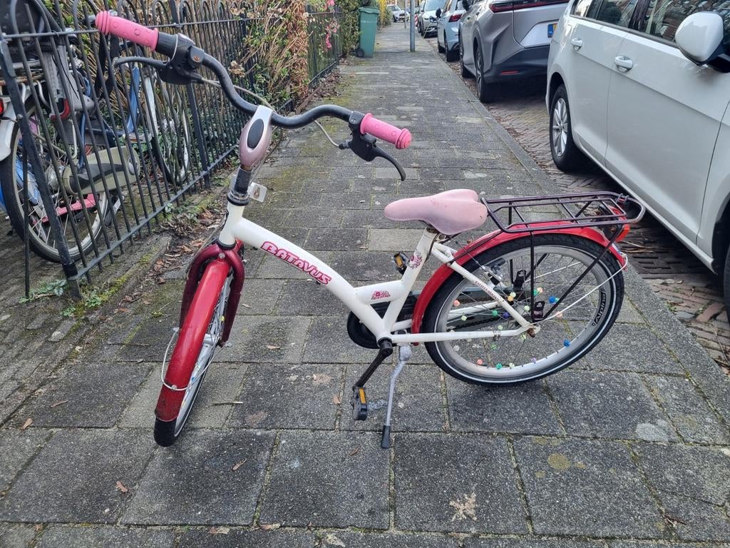 Batavus meisjesfiets 22 inch - Gebruikt, Fietsen en Brommers, Fietsen | Meisjes, Ophalen, 22 inch, Gebruikt, Batavus