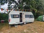 Mooie Hobby 495 UFE excellent uit 2016, MET STALLING, Caravans en Kamperen, Caravans, Kachel, Rondzit, Hobby, Particulier
