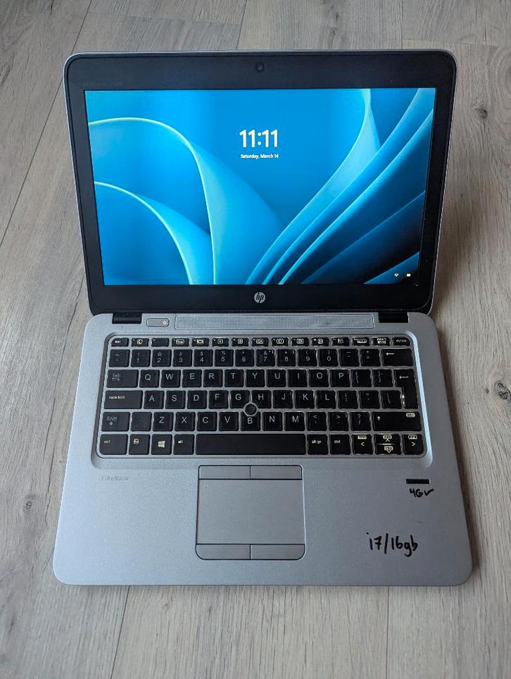 HP EB 820 G3 Laptop i7-6TH/16GB/256GB/4G/FHD/€140, Computers en Software, Windows Laptops, 14 inch, SSD, 2 tot 3 Ghz, Ophalen of Verzenden