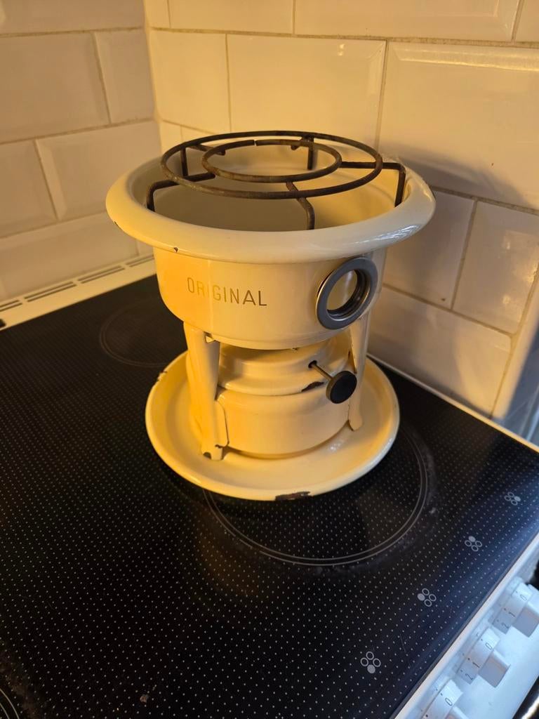 Vintage petroleumstel 'Original' met nieuwe lont, Ophalen