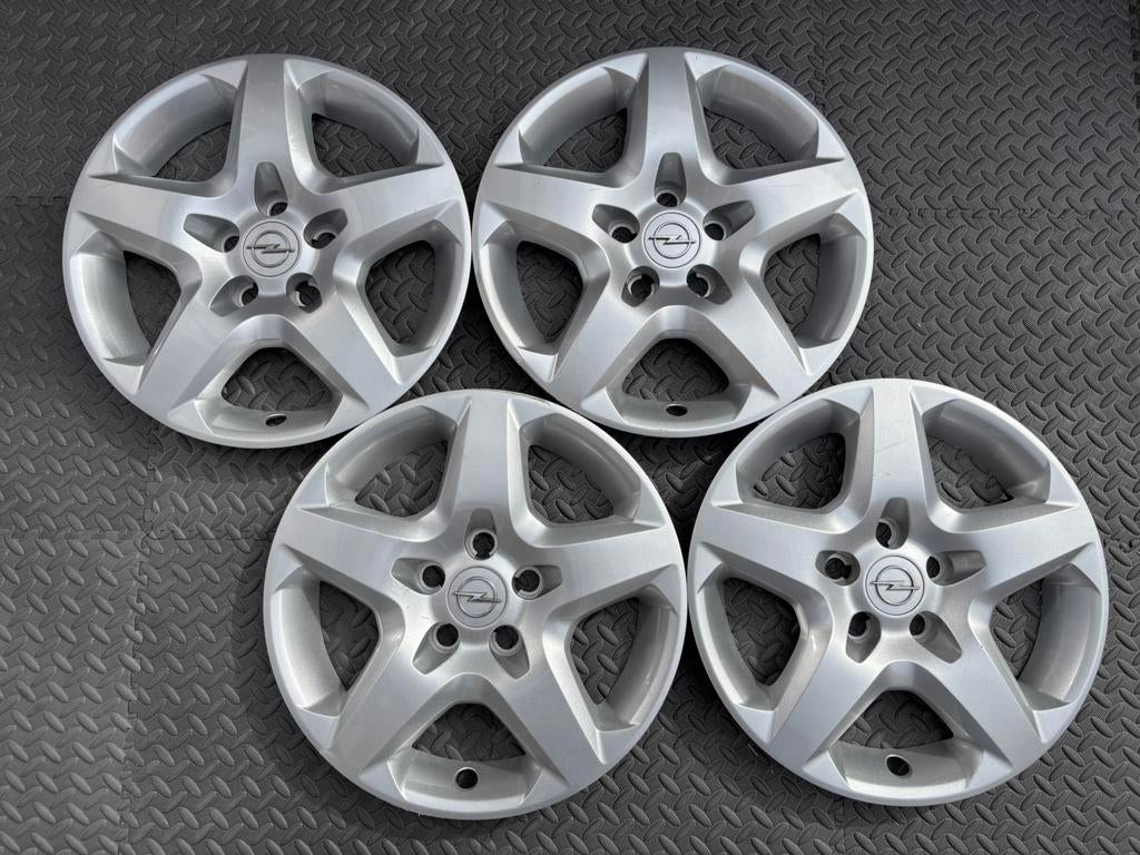Set orig Opel Astra, Zafira en Vectra wieldoppen 16 inch, Ophalen of Verzenden, Gebruikt