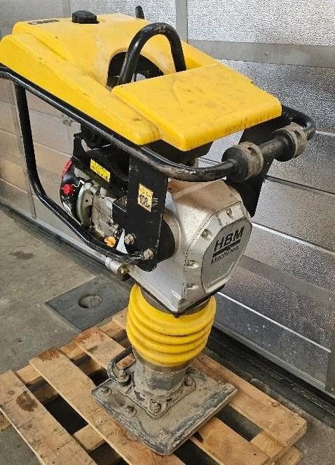 HBM 6.5 PK Trilplaat, Vibratie Stamper, Trilstamper - Wacker, Ophalen of Verzenden, Gebruikt, Overige soorten