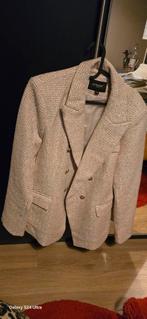 Beige Attentif Paris Jasje - Maat 42, Beige, Maat 42/44 (L), Zo goed als nieuw, Jasje