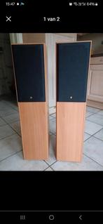 KEF cresta vloerstaande speakers zgan, Overige merken, Front, Rear of Stereo speakers, Ophalen of Verzenden, Zo goed als nieuw