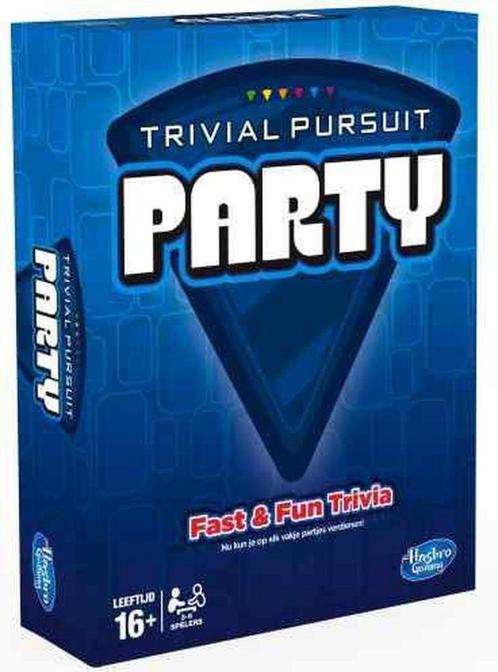 Trivial Pursuit Party, Hobby en Vrije tijd, Gezelschapsspellen | Bordspellen, Nieuw, Drie of vier spelers, Vijf spelers of meer