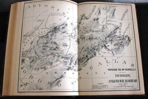 Ethiopie Méridionale 1890 Borelli Noordoost-Afrika Afrika, Antiek en Kunst, Antiek | Boeken en Bijbels, Ophalen of Verzenden