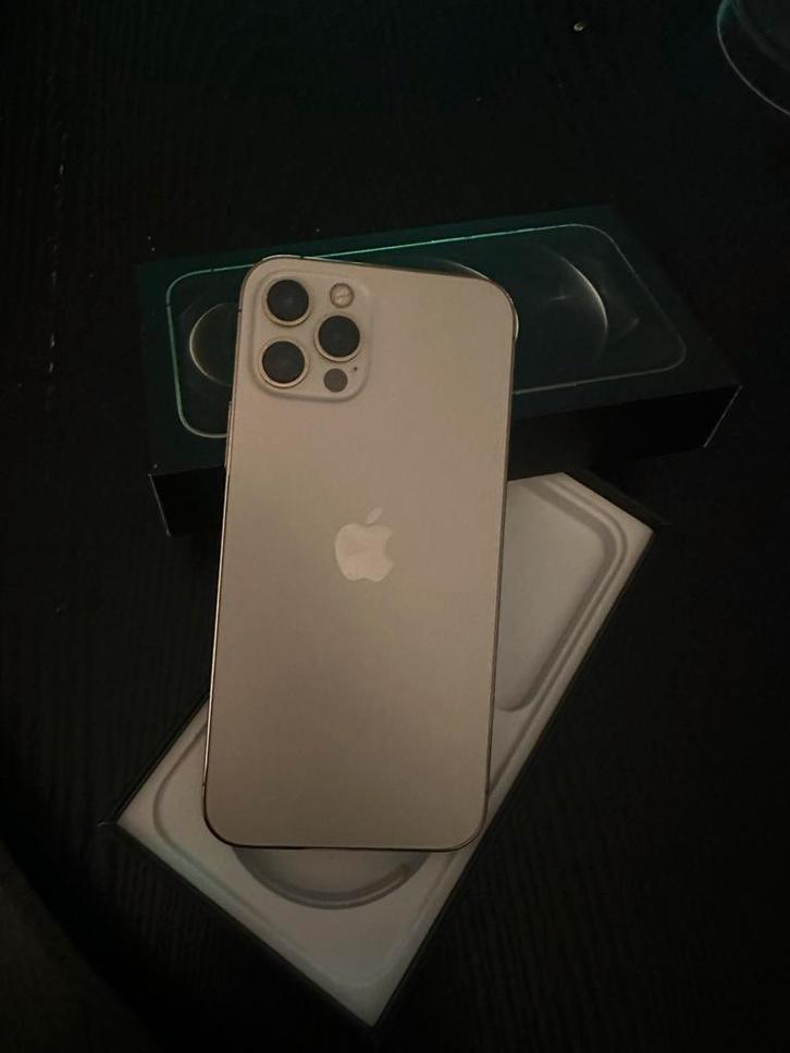 iPhone 12 Pro Gold 128 gb., Telecommunicatie, Mobiele telefoons | Apple iPhone, Gebruikt, 128 GB, Zonder abonnement, Zonder simlock