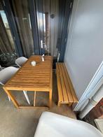 Tuintafel NÄMMARÖ 140 x 75 cm, Tuin en Terras, Ophalen, Rechthoekig, Hout