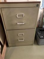 Vintage Archiefkast, Huis en Inrichting, Kasten | Roldeurkasten en Archiefkasten, Ophalen, Minder dan 50 cm, Gebruikt, Vintage