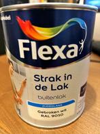 Flexa buitenlak zijdeglans RAL9010 (gebroken wit), Ophalen, Wit, Nieuw, Lak