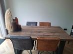 Eettafel, Ophalen, 50 tot 100 cm, Zo goed als nieuw, 150 tot 200 cm