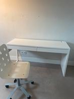 IKEA MICKE Bureau met Stoel en Kast, Huis en Inrichting, Bureaus, Ophalen, Gebruikt, Bureau