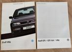 Nederlandse Folder Golf VR6 (1-1993), Ophalen of Verzenden, Nieuw, Overige merken