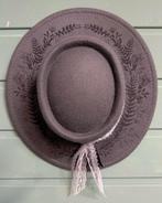 Grijze Fedora Hoed - Verstelbaar & Bedrukbaar, Kleding | Dames, Hoeden en Petten, Ophalen of Verzenden, Nieuw, Hoed