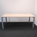 Vepa, zit-zit bureau, 180 x 90, Wild peren blad, BR38, Ophalen of Verzenden, In hoogte verstelbaar, Gebruikt, Bureau
