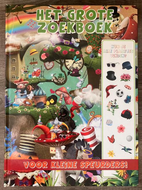 XL HET GROTE ZOEKBOEK voor kleine speurders! HOEDENWERELD, Boeken, Prentenboeken en Plaatjesalbums, Gelezen, Ophalen of Verzenden
