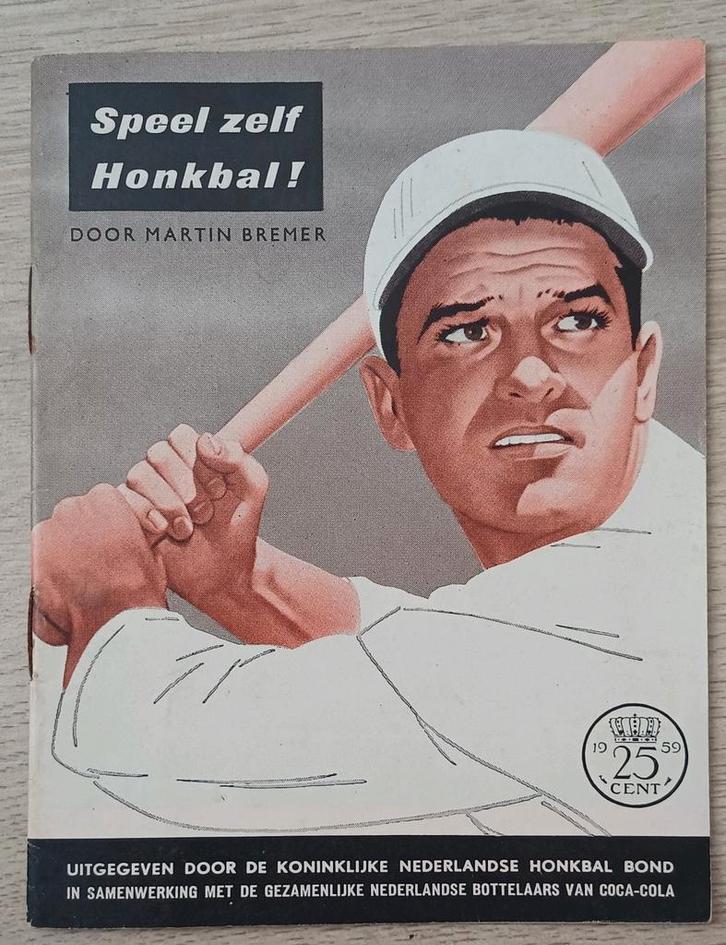 Speel zelf honkbal! 1e druk i.s.m. Coca Cola., Verzamelen, Overige Verzamelen, Zo goed als nieuw, Ophalen of Verzenden
