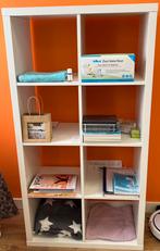 Kallax 4x2 wit, Huis en Inrichting, Kasten | Boekenkasten, Ophalen, Zo goed als nieuw, 25 tot 50 cm, Minder dan 100 cm