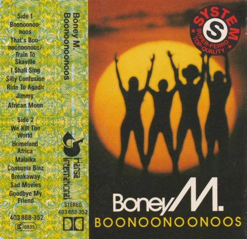 Boney M. – Boonoonoonoos  Originele Cassette Nieuw., Cd's en Dvd's, Cassettebandjes, Nieuw in verpakking, Origineel, Pop, 1 bandje