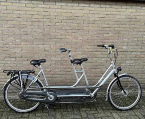 Gazelle for two tandem zeer goede staat!, Fietsen en Brommers, Fietsen | Tandems, Zo goed als nieuw, Minder dan 10 versnellingen
