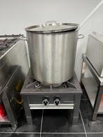 Pan 98 liter (Ø50 x 50 hoog) incl spatel, Huis en Inrichting, Keuken | Potten en Pannen, Ophalen, Zo goed als nieuw, Rvs, Kookpan of Snelkookpan