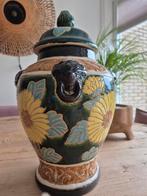 Prachtige dekselvaas, Antiek en Kunst, Ophalen of Verzenden