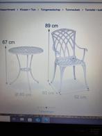 Bistro set tuinset nieuw in doos, Tuin en Terras, Tuintafels, Ophalen, Zo goed als nieuw, Rond