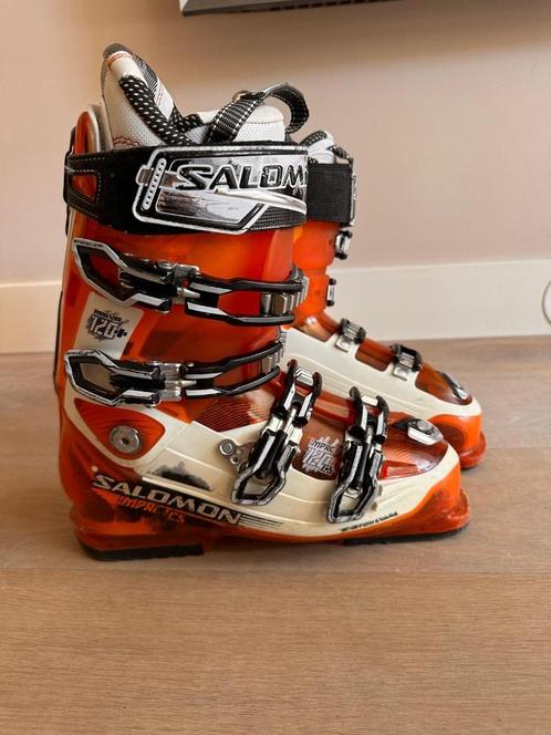 SALOMON skischoen maat 27 (42) Impact 120 Cs, Sport en Fitness, Skiën en Langlaufen, Gebruikt, Schoenen, Skiën, Salomon, Ophalen of Verzenden
