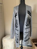 Lang vest met motief van Culture grijs zwart zilver maat XL, Verzenden, Maat 42/44 (L), Zo goed als nieuw, Grijs