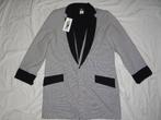 Leuke zwart/witte ROCK & ROLL/ROCKABILLY jas, Ophalen, Carnaval, Kleding, Maat 56/58 (XL)