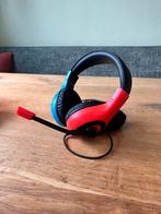 Nacon Gaming Headset V1 - Nintendo Switch Neon Rood/Blauw, Ophalen of Verzenden, Zo goed als nieuw, Over oor (circumaural), Overige merken
