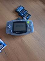 Nintendo gameboy advance transparant, Spelcomputers en Games, Spelcomputers | Nintendo Game Boy, Ophalen, Zo goed als nieuw, Game Boy Advance