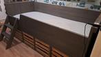 Bed, kind,, Kinderen en Baby's, Kinderkamer | Bedden, Ophalen, 85 tot 100 cm, Gebruikt, Lattenbodem