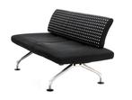 Vitra Zitmeubel met Tafel  - Antonio Citterio, Ophalen, Zwart, Leer, Zo goed als nieuw