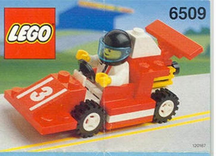 Lego |Classic Town | Red Devil Racer | 6509, Kinderen en Baby's, Speelgoed | Duplo en Lego, Gebruikt, Lego, Complete set, Ophalen of Verzenden
