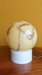 Vintage Art Deco Thaburlampen Set, Gebruikt, Vintage, Ophalen of Verzenden, Glas