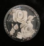 Intarsia Lucite broche, Antiek en Kunst, Antiek | Kleding en Accessoires, Ophalen of Verzenden, Dames
