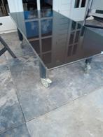 zonnepaneel tuintafel salontafel, Tuin en Terras, Tuintafels, Ophalen, Gebruikt, Rechthoekig, Overige materialen