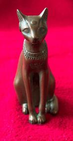 Franklin Mint - beeldje van een Egyptische kat, Ophalen of Verzenden, Zo goed als nieuw, Dier