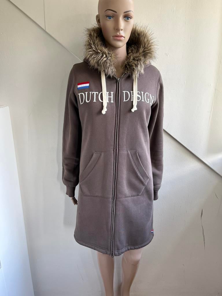 Daite dik gevoerde truijas maat S bruin, Kleding | Dames, Jassen | Winter, Daite, Bruin, Ophalen of Verzenden, Zo goed als nieuw
