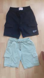 Zwarte en groene korte broek, Kinderen en Baby's, Kinderkleding | Maat 152, Ophalen, Gebruikt, Jongen, Broek