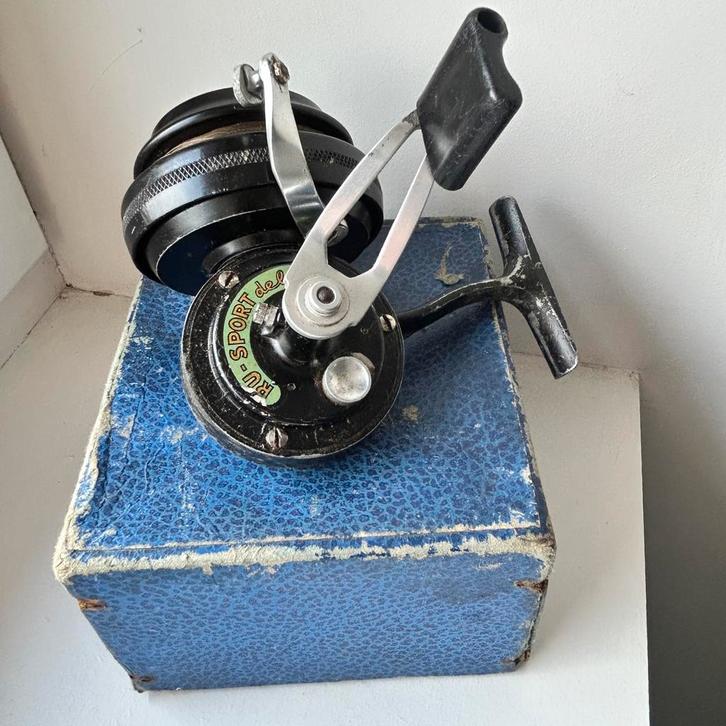 Vintage Vismolen RU Sport - Rubero Eindhoven, Watersport en Boten, Hengelsport | Algemeen, Gebruikt, Molen, Ophalen of Verzenden