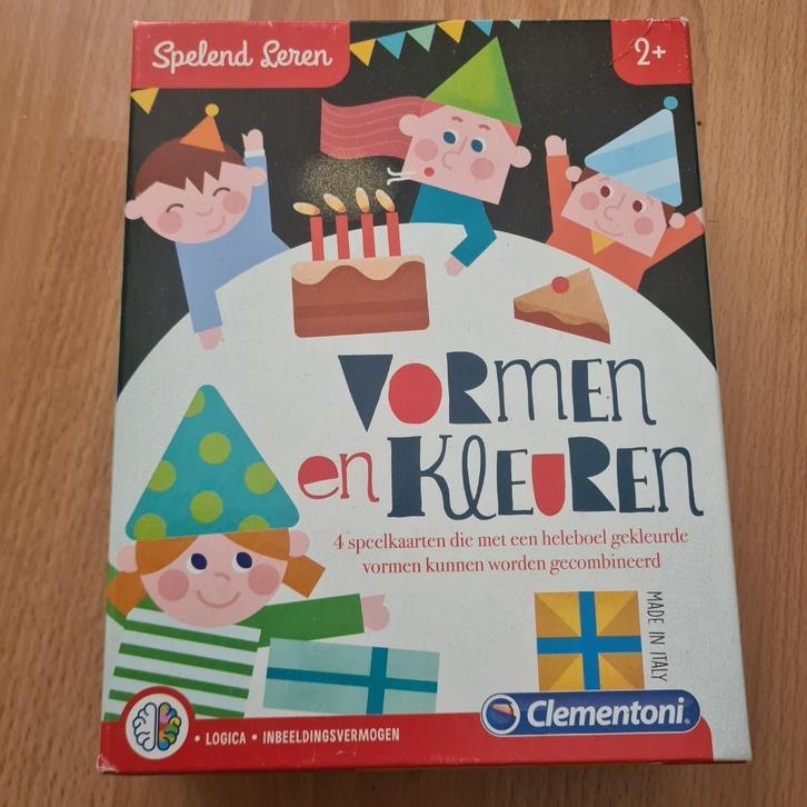 Clementoni spelend leren vormen en kleuren, Kinderen en Baby's, Speelgoed | Educatief en Creatief, Ophalen of Verzenden