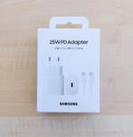 samsung 25 watt adapter snellader + USB-C naar USB-C kabel, Nieuw, Samsung, Ophalen of Verzenden