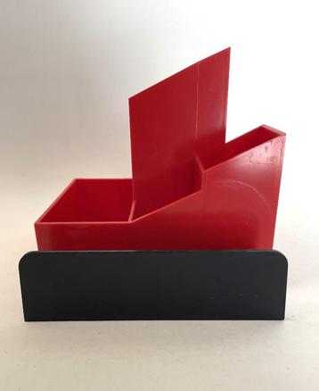 bureau- deskorganizer kunststof jaren ’‘70 vintage beschikbaar voor biedingen