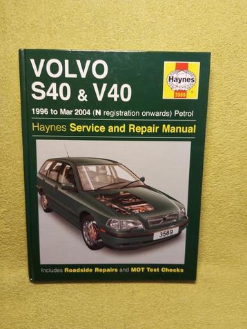 Volvo S40 en V40 Haynes Service and Repair Manual. beschikbaar voor biedingen