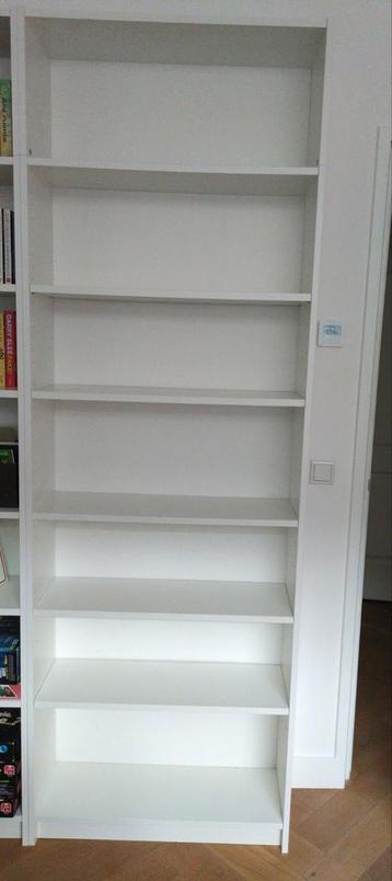 Witte Billy Boekenkast met bovendeel - afbeelding 1